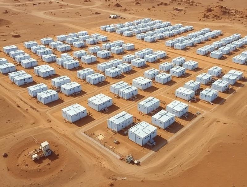 Modular infrastructure in green field